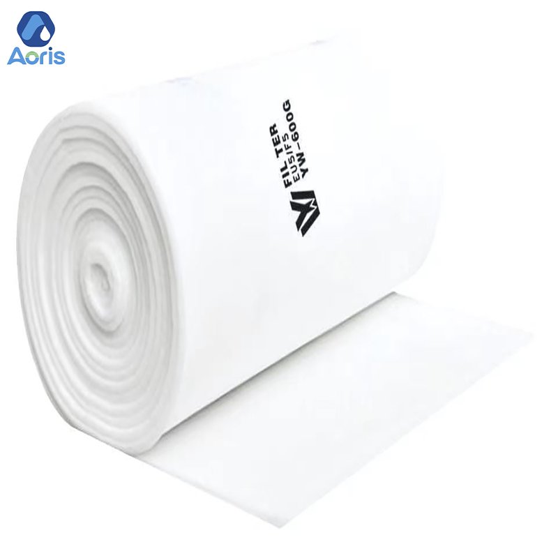 High Quality Filter F5 Cabine De Peinture Clean air Filtration Paint Booth Filters Polyester Spray Booth Ceiling Filter Materia