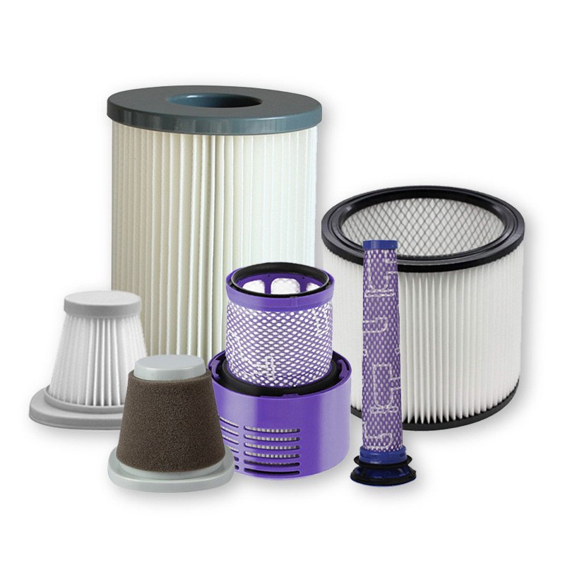 OEM H13 H11 True Hepa and Carbon Replacement Filters Sweeper Vacuum Cleaner Filters Conical Mini Air Filters