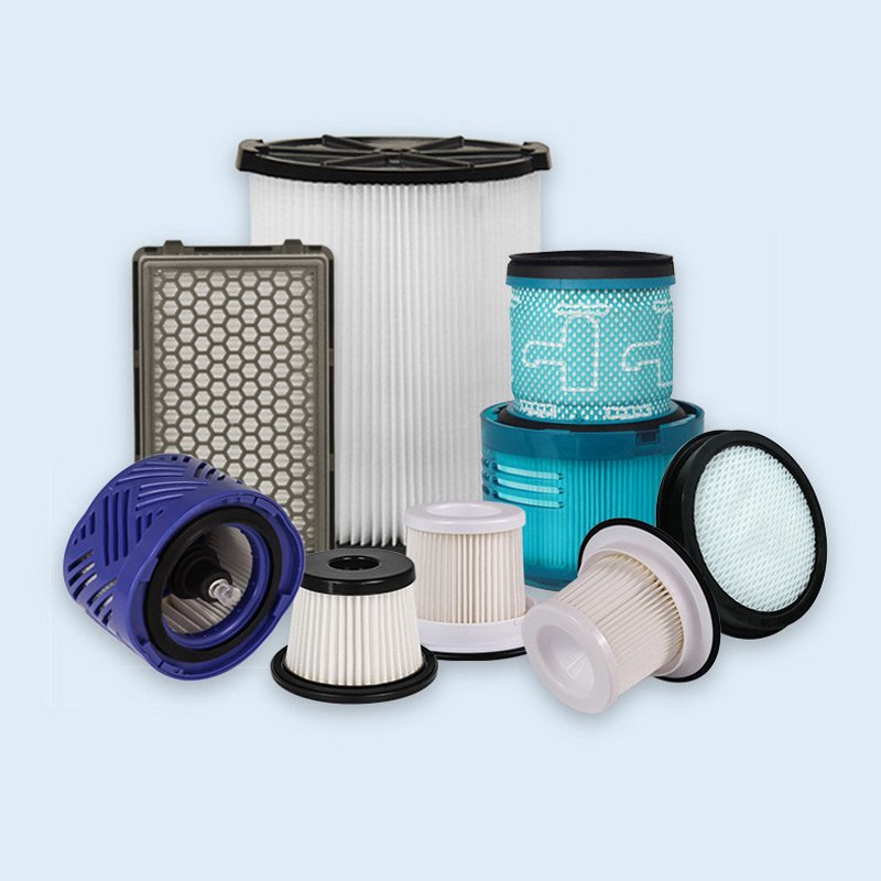 OEM H13 H11 True Hepa and Carbon Replacement Filters Sweeper Vacuum Cleaner Filters Conical Mini Air Filters