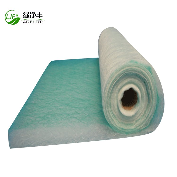 Hot Sale Pre-Filter Medium Grade Spray Booth Fiberglass Filter Car Painting Booth Paint Stop Cotton Media Air Rolls Available