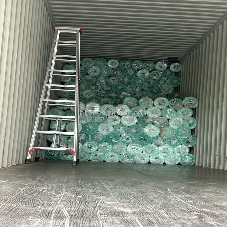 Hot Sale Pre-Filter Medium Grade Spray Booth Fiberglass Filter Car Painting Booth Paint Stop Cotton Media Air Rolls Available
