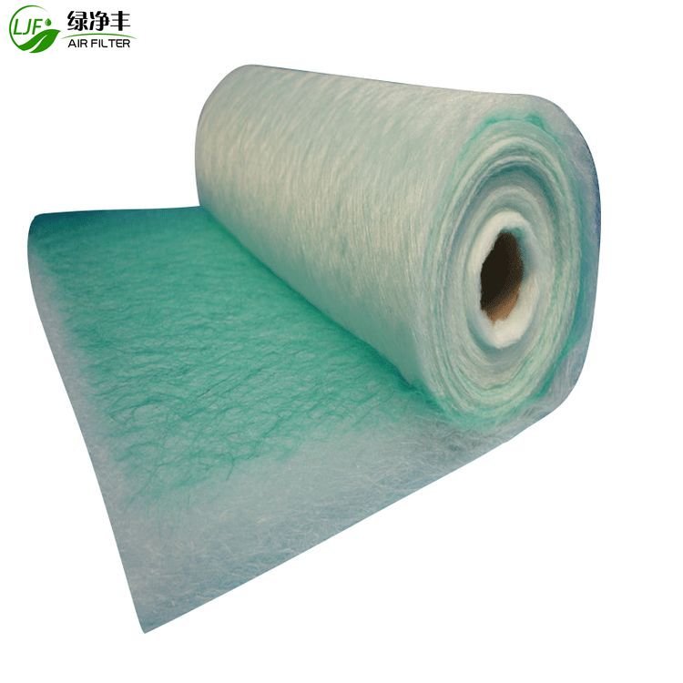 Hot Sale Pre-Filter Medium Grade Spray Booth Fiberglass Filter Car Painting Booth Paint Stop Cotton Media Air Rolls Available
