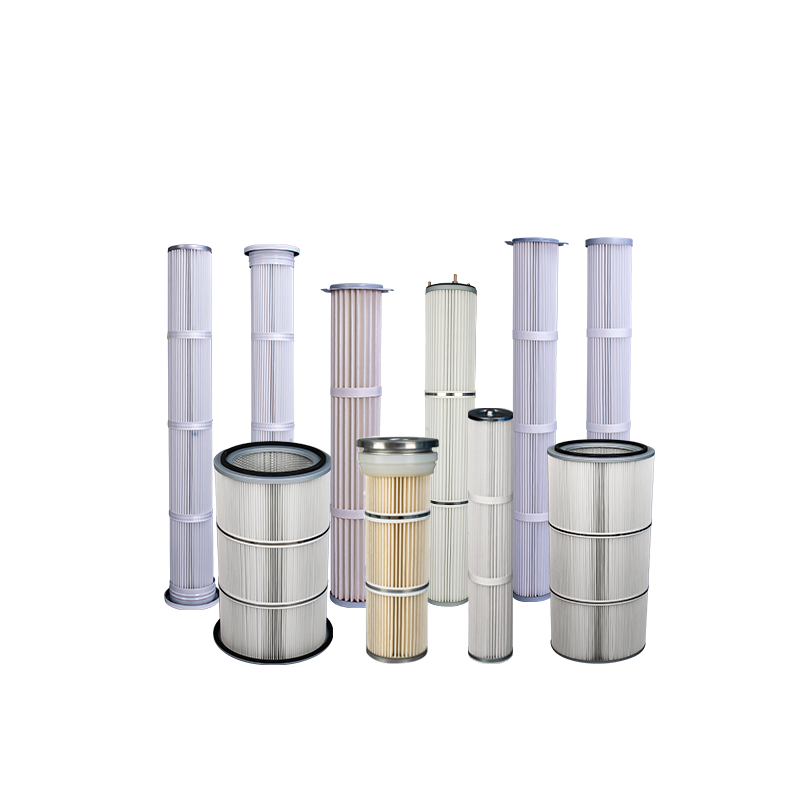 Factory Supply Cement Silo Industrial Air Filter Cartridge Polyester Pulse Dust Cartridge Filter