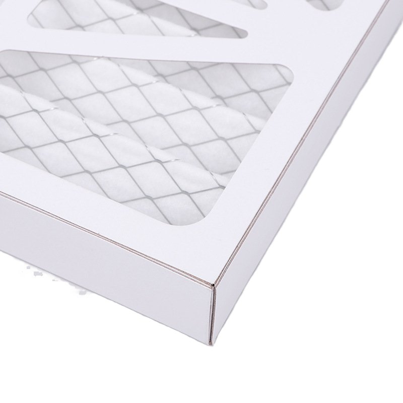 Paper Frame Merv 8 9 11 13 14 Pleated air Conditioning Furnace Filter HVAC Industrial HEPA Filter Can Be Customized