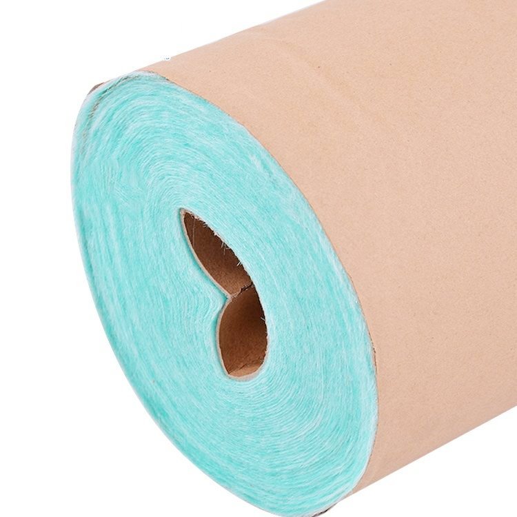 Professional Factory Auto Painting Booth Filter Fiberglass Paint Arrestor Floor Filter