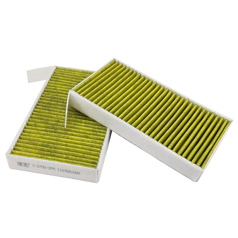 CC-G700-2K Factory Direct Supply Cabin Air Filter Fits Tesla Model 3 Tesla Model Y 110768100A 110768100B FP25015 NIO