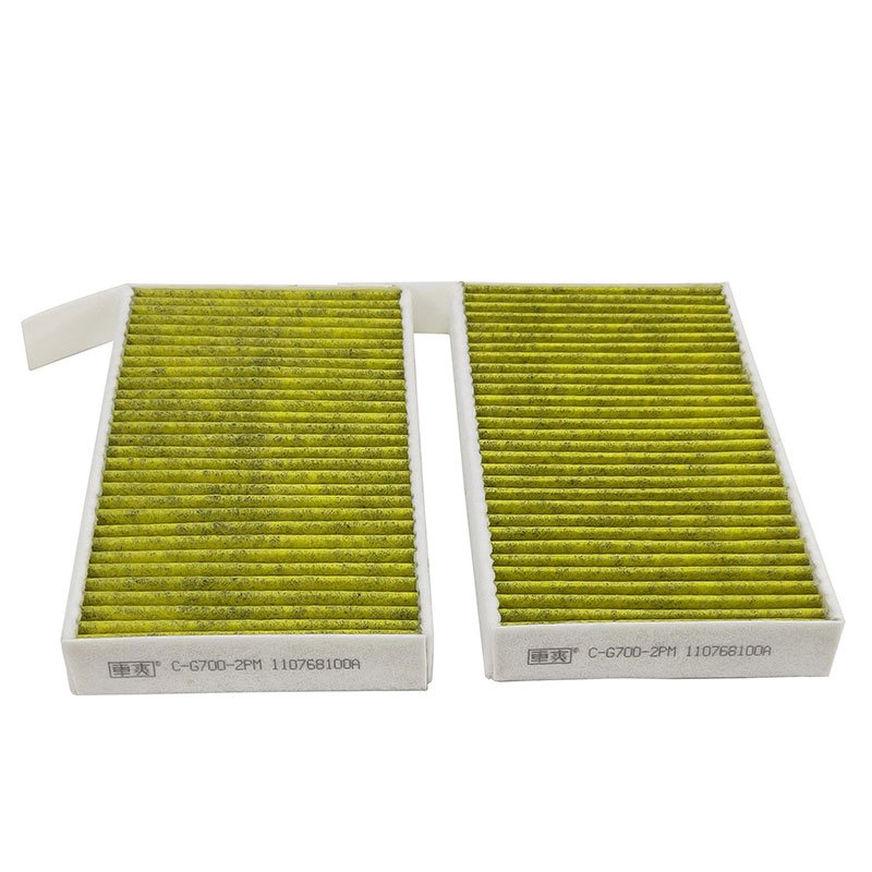CC-G700-2K Factory Direct Supply Cabin Air Filter Fits Tesla Model 3 Tesla Model Y 110768100A 110768100B FP25015 NIO