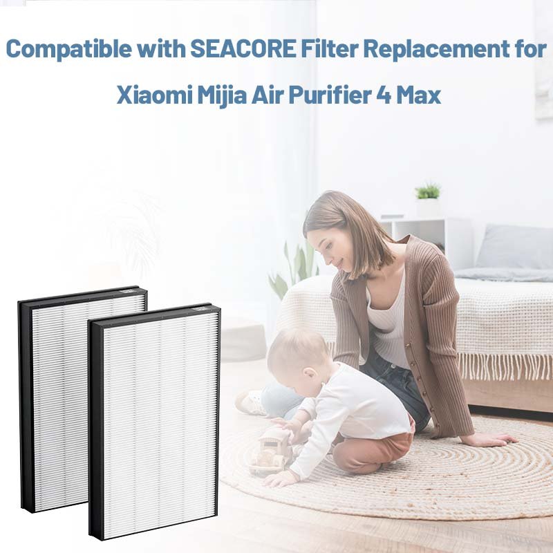 ODM/OEM Factory for Xiaomi Max 4 Round Activated Carbon Hepa Air Purifier Filters