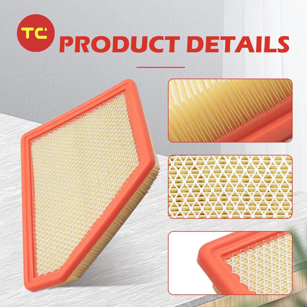 CA10465 Car Air Filter for GMC Terrain, Chevrolet Equinox 2010 - 2017 Engine Air Filter 25899727 23335811