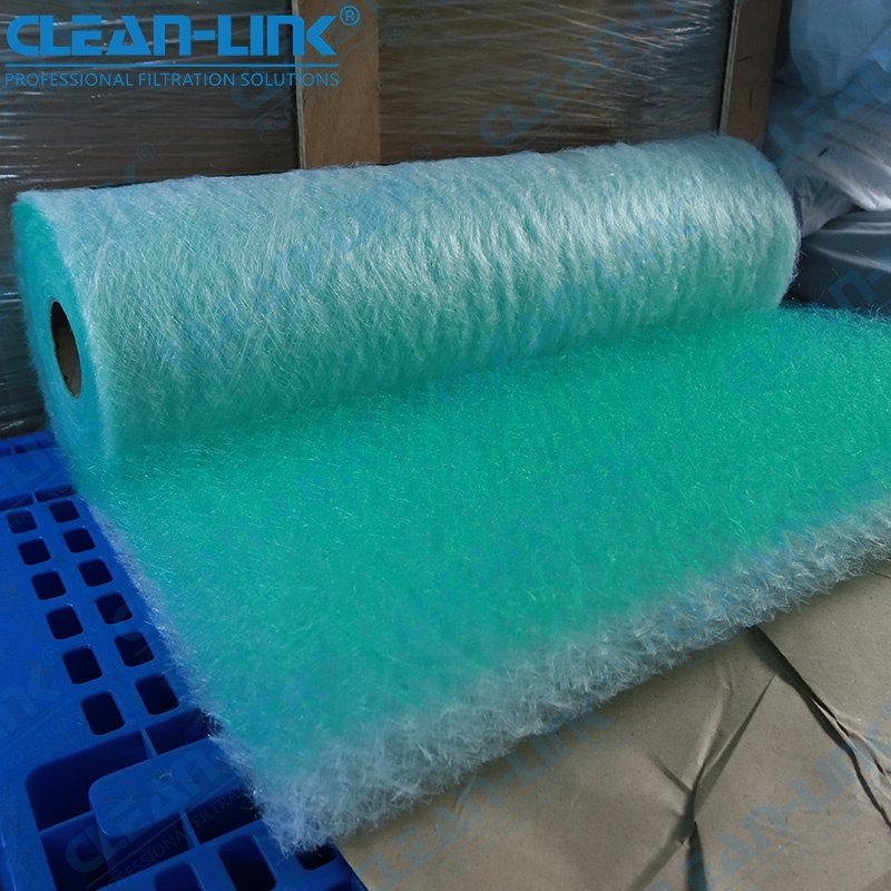 50mm Paint Stop Filter Media Fiberglass Filter Roll Spray Booth Filters