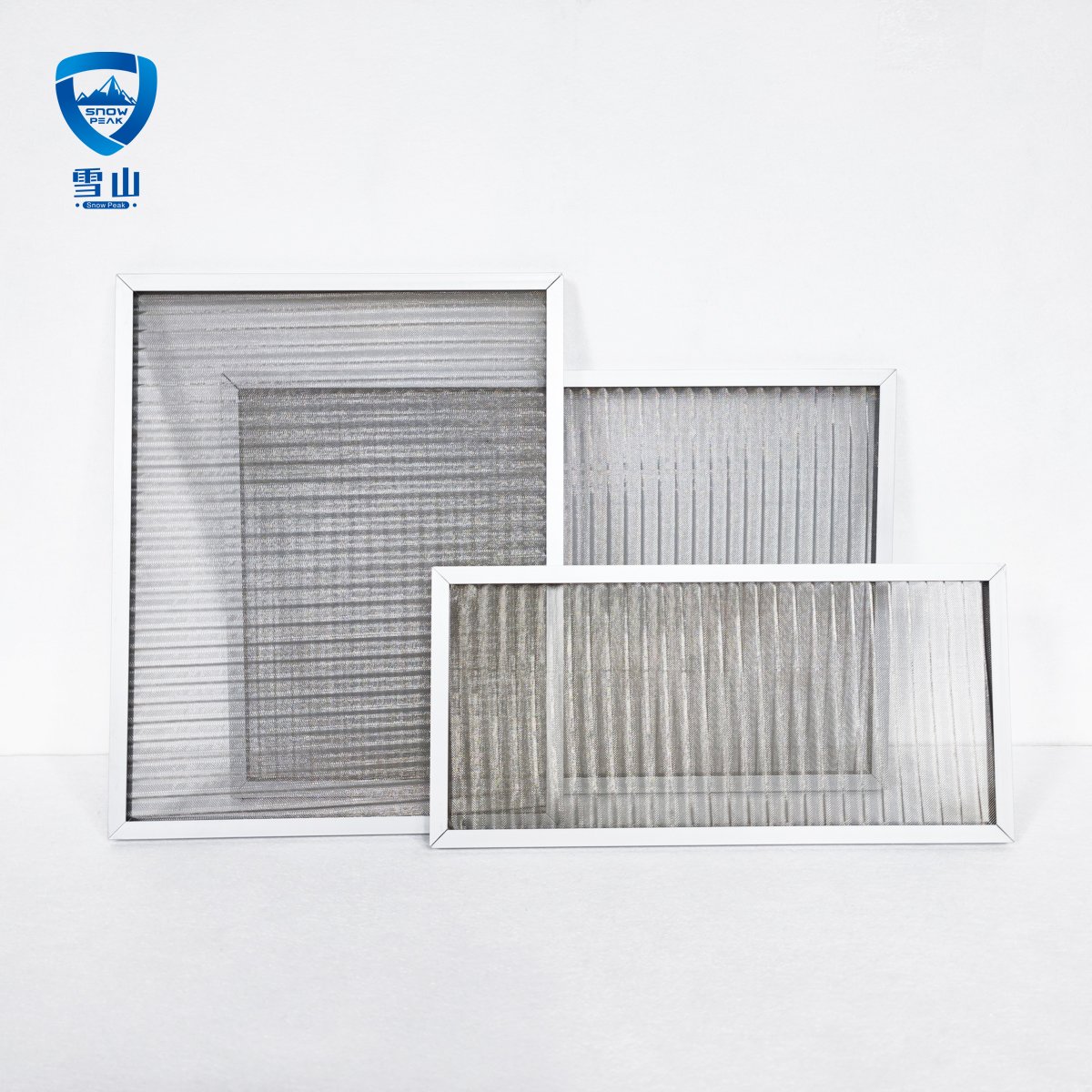 Durable MERV 8 Washable Multilayer Metal Mesh Industrial Filters Pre Air Filter