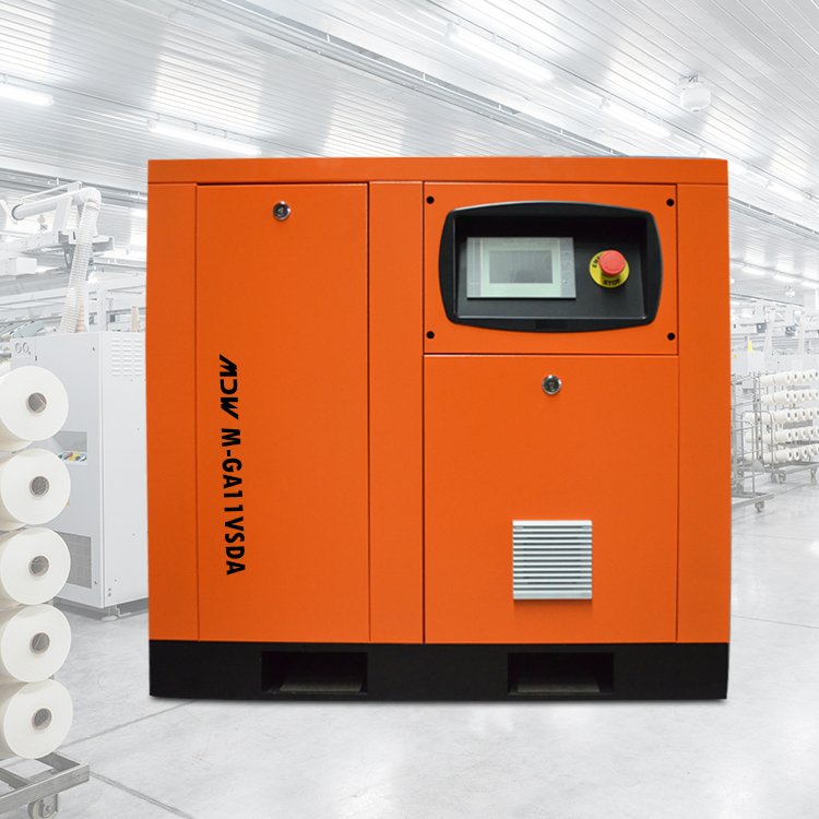 New Innovation Silent Oil Less 11kw 15hp 8bar 10bar Energy Saving Screw Air Compressor for Sale
