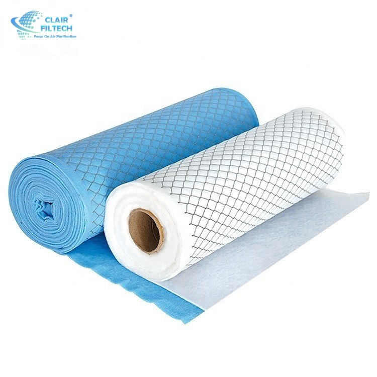Mesh Wire Synthetic Fabric F5 F6 F7 F8 F9 Pocket Filter Roll for Air Filter