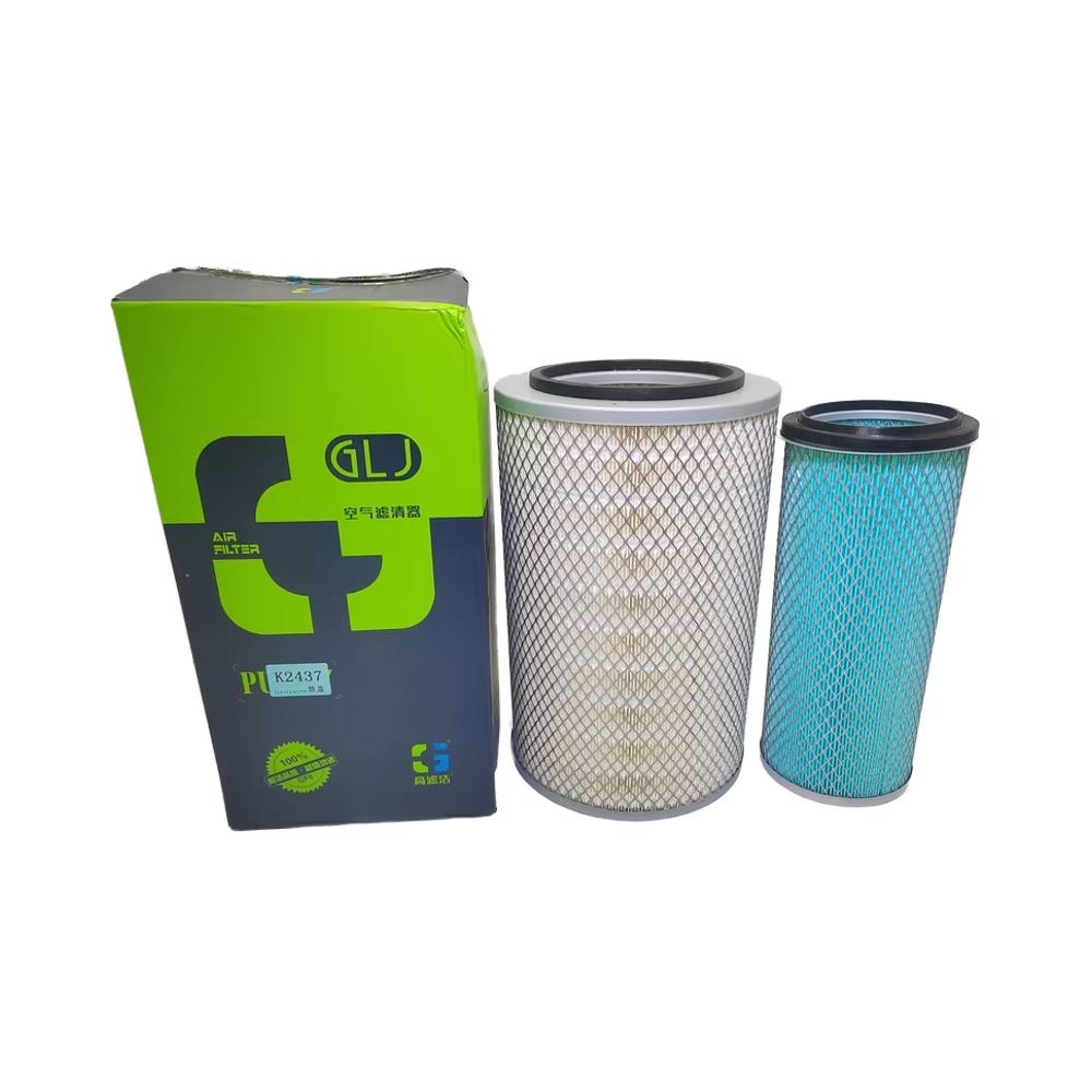 GAOLVJIE K2437 Truck Air Filters LG9704190760 LG9704190760/2 YK2436B YK2436A KLX2436