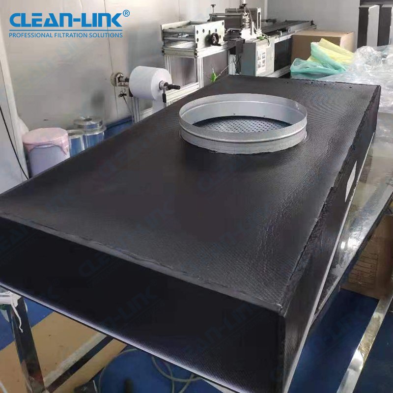 Clean-Link Ceiling Mounted Disposable Terminal Air Filter Hepa Filter Box for Clean Room