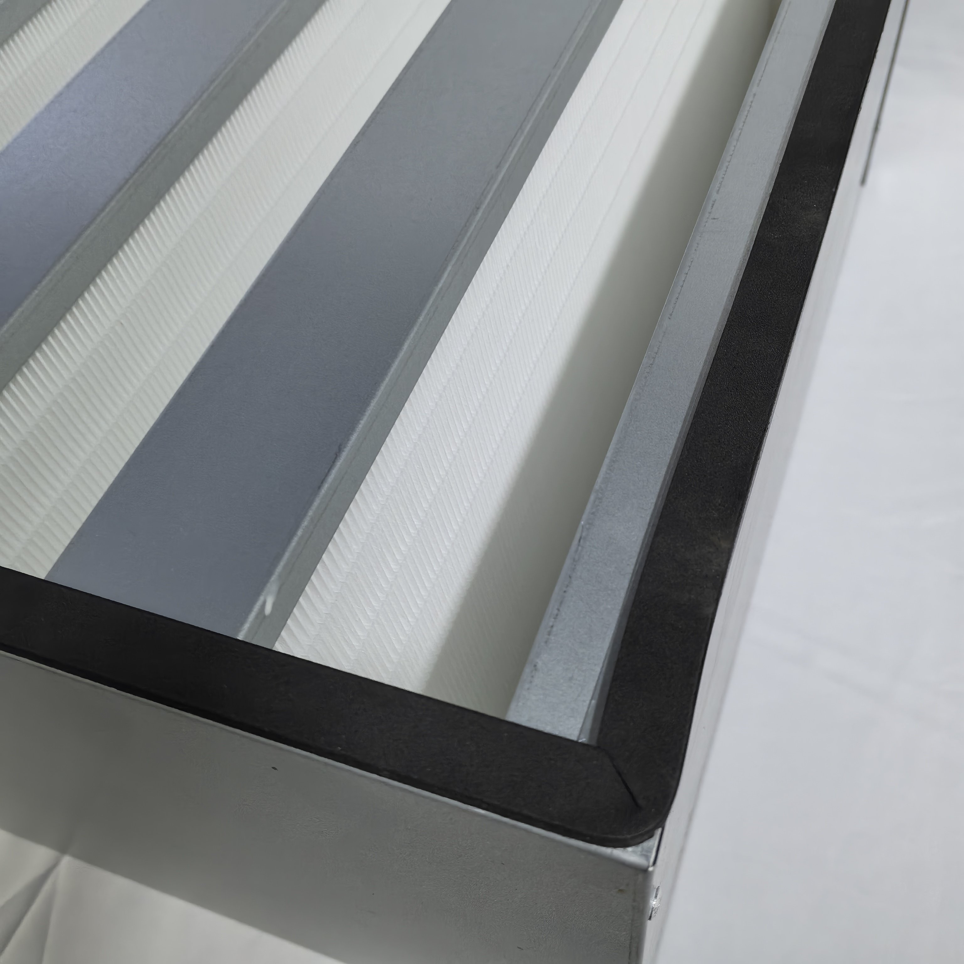 Hot Selling H14 HEPA Filter New Stainless Steel Galvanized Frame Industrial V-Bank Air Cleaner Big Dust Filter Cabin Air Filter