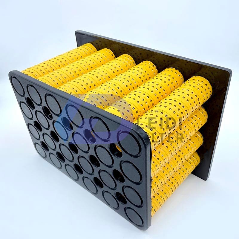 Replacement Air Filter Panel AF453 SA10403 SL5681 24 Holes Construction Machinery Air Filter