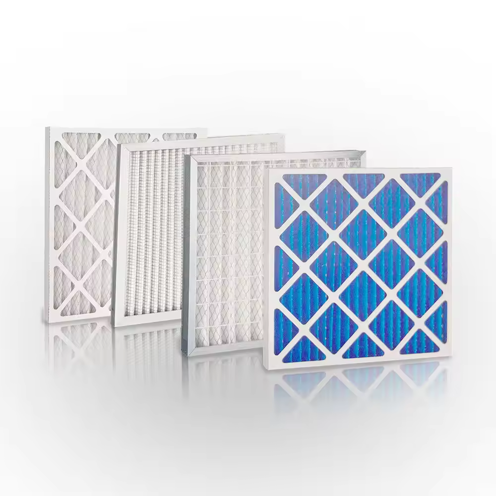 Factory Direct Sales Folded Filter Multipurpose Clean Room HVAC System Air Filter