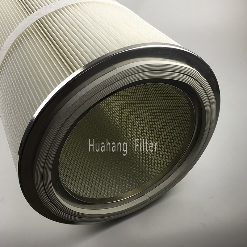 Powder Coating air Cartridge Filter for a Reverse Pulse Cleaning System Customize Industry Dust Collection Filter