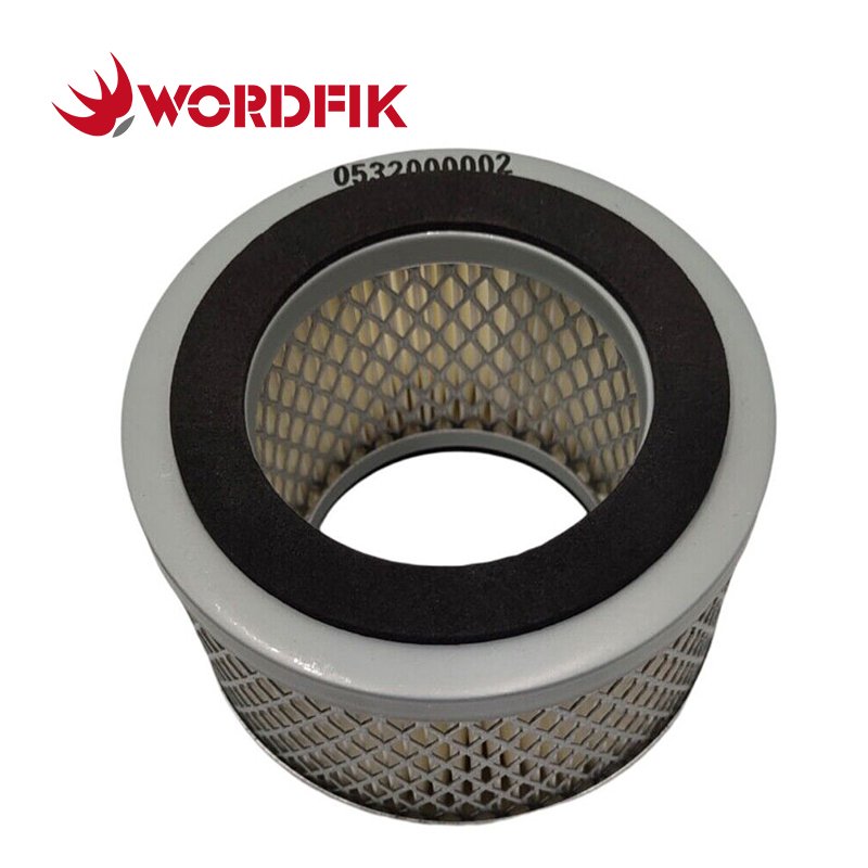 Wordfik Brand Replacement Vacuum Pump Air Filter 0532000002 F004 Air Intake Filter Element High Quality