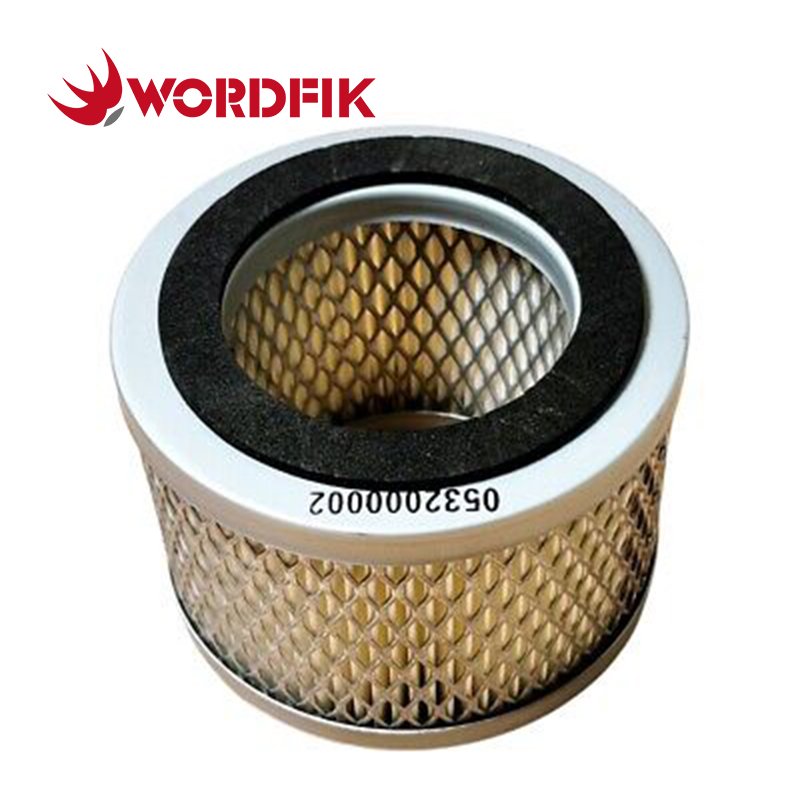 Wordfik Brand Replacement Vacuum Pump Air Filter 0532000002 F004 Air Intake Filter Element High Quality