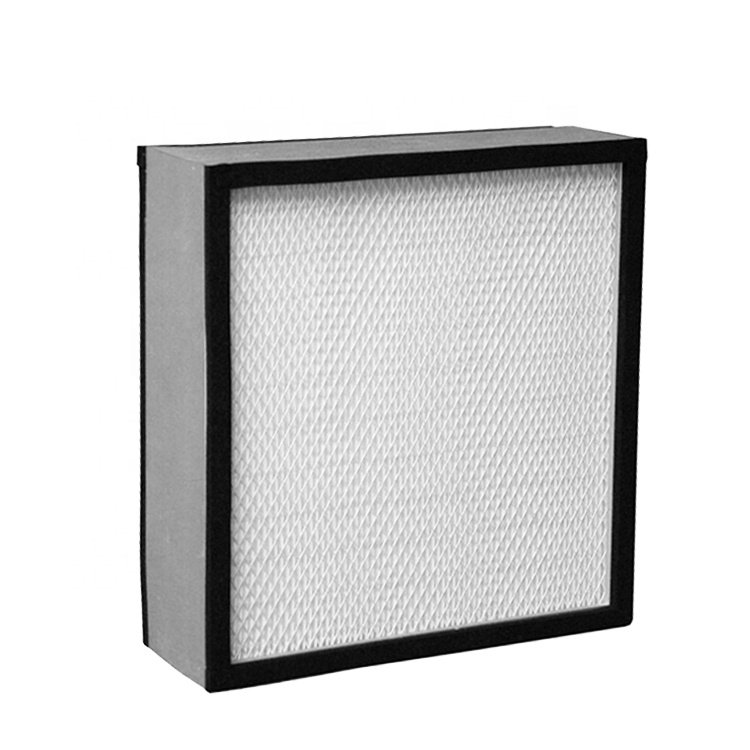 Nanjing Blue Sky Metal Frame Air Ventilation Filter 99.995% H14 HEPA Filter for Conditioning Ventilation
