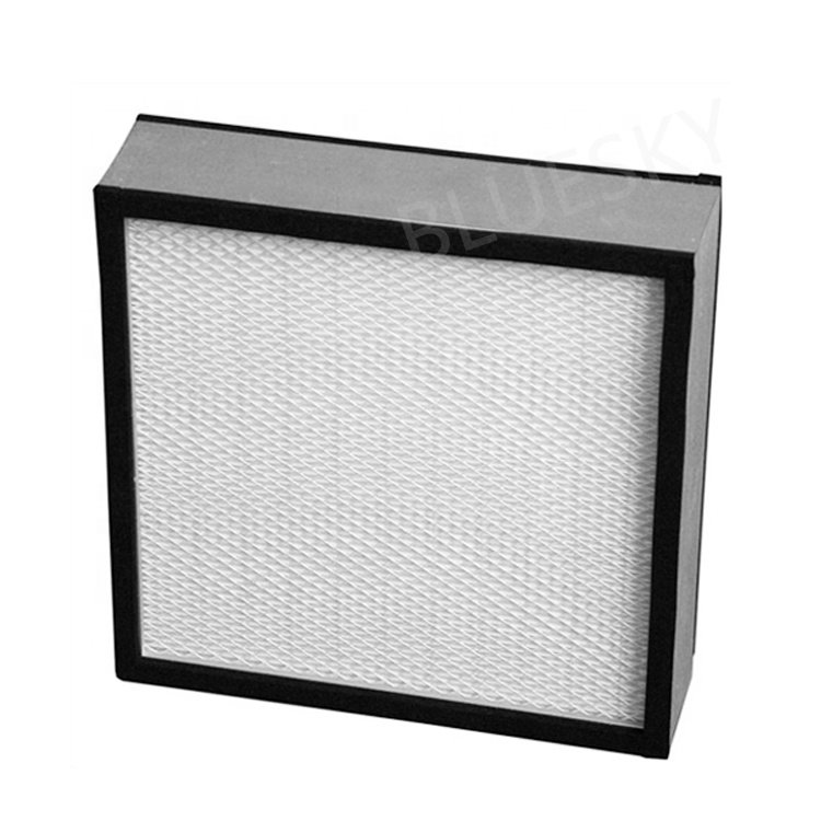 Nanjing Blue Sky Metal Frame Air Ventilation Filter 99.995% H14 HEPA Filter for Conditioning Ventilation