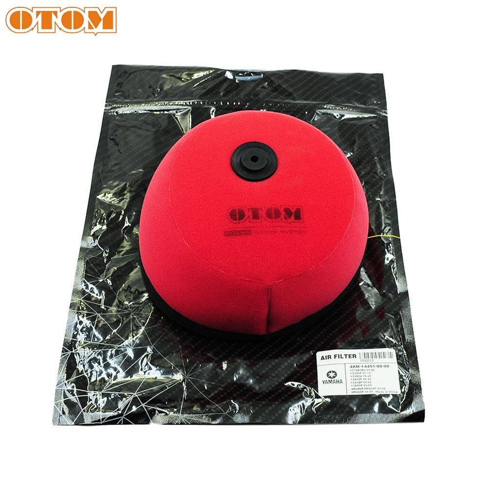 OTOM Motorcycle High Flow Air Cleaner Element YZ125 YZ250 YZ250F YZ450F Air Filter for YAMAHA YZ WR 125 250 450