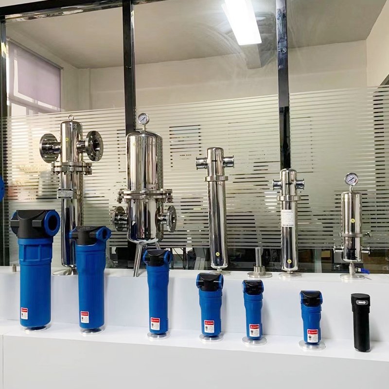 11.6m3/min High-precision Compressed air Filter CJ-110* for Refrigerated Dryers