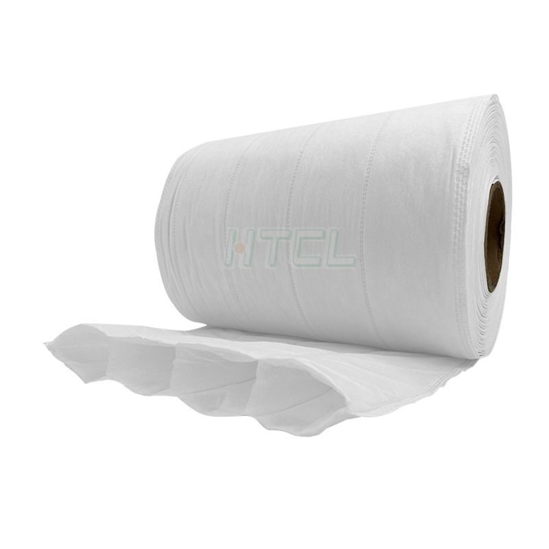 Factory Outlet Non Woven Fabric Synthetic Fiber Pocket Bag Air Filter Media Air Filter Raw Material for Industries