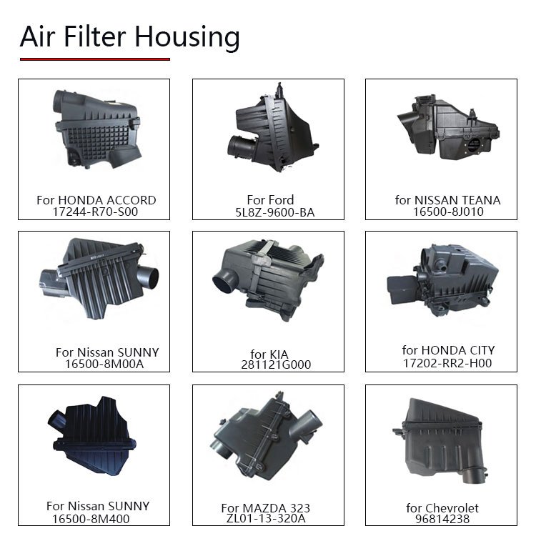Car Plastic Air Filter Housing Air Cleaner Box for Hyundai Toyota Honda Ford Kia Chevrolet Nissan Air Filter Housing Assembly