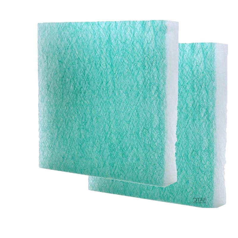 Factory Customized Blue and White G3 G4 Synthetic Fibre Pre Air Filter Media Roll for Ventilation Systems