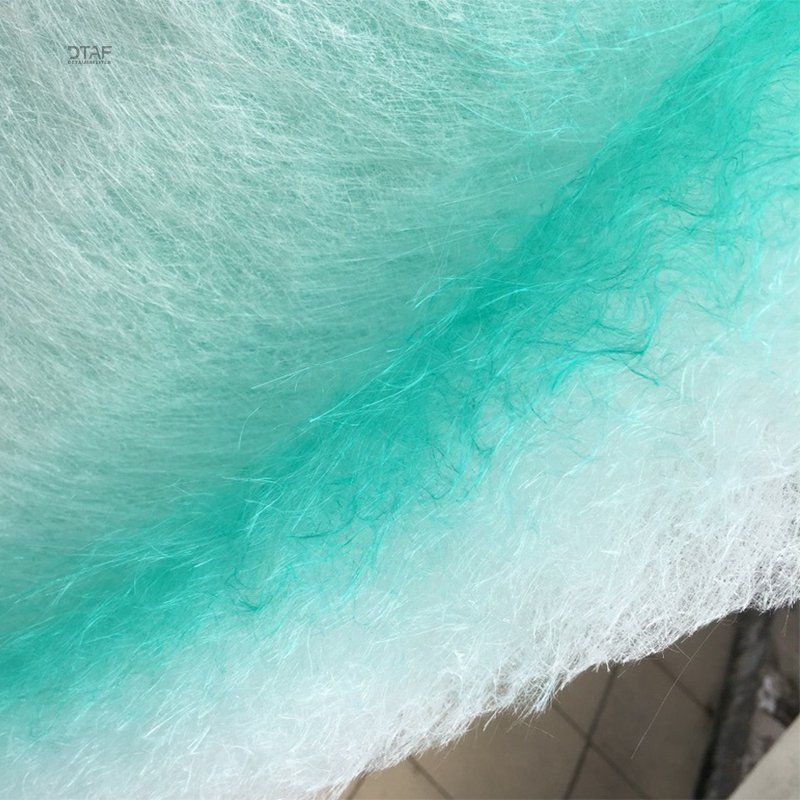 Factory Customized Blue and White G3 G4 Synthetic Fibre Pre Air Filter Media Roll for Ventilation Systems