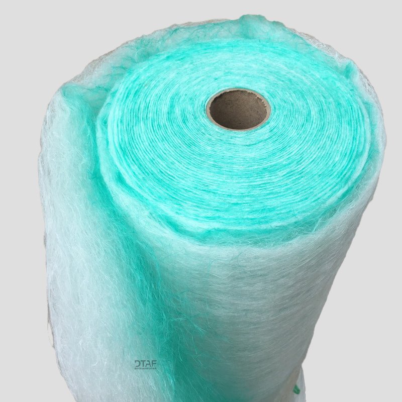 Factory Customized Blue and White G3 G4 Synthetic Fibre Pre Air Filter Media Roll for Ventilation Systems