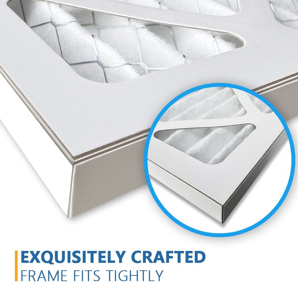 Factory Supply Panel Paper Frame Cardboard Pre Filter Permanent Furnace Air Filter Cardboard Frame 16X25X1 Furnace Filter