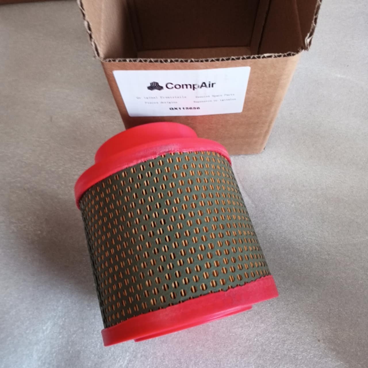 QX115656 ZS1060579 Air Filter CompAir Gardner Denver Industrial Air Compressor Spare Parts
