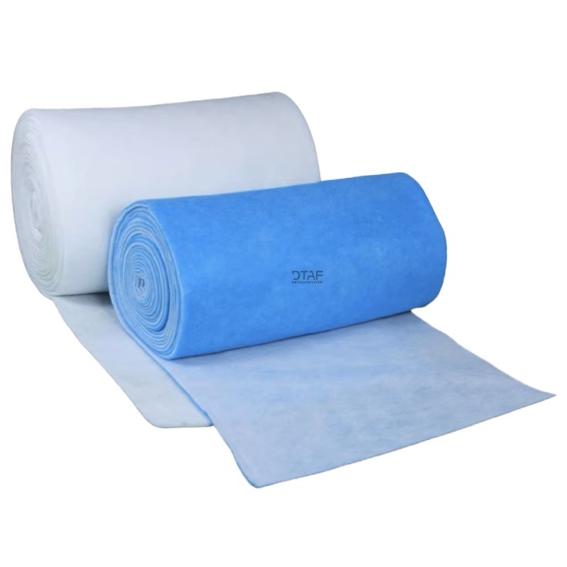 Factory OEM/ODM Polyester Fiber Primary Efficiency Air Filter Cotton Material Roll Pre Filter