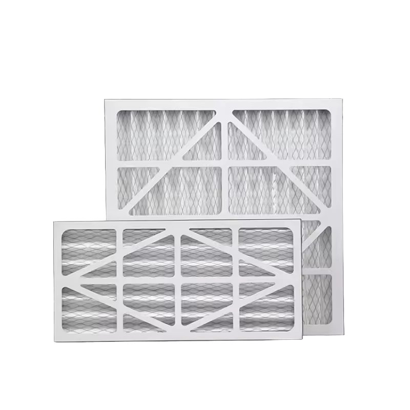 Factory Custom Panel Filters High Efficiency Pleated HVAC Furnace Air Filters MERV8 11 13 16