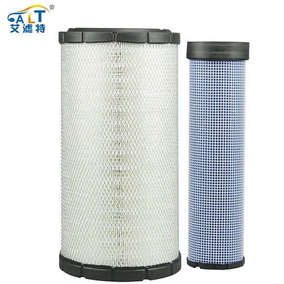 For Komatsu Excavator PC200-7 PC210-7 PC228-3 Air Filter Cartridge 600-185-3100 AF25492 P777638