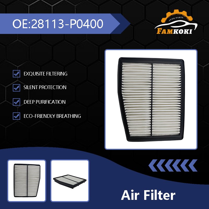 Famkoki Auto Part High Quality air Filter Kit for Hyundai I20 20 (2020-) TUCSON 22 (2020-) TUCSON HYBRID 21 (2020-) 28113-P0400