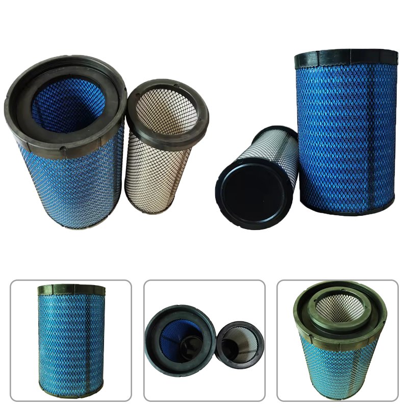 OEM K3043 Auto Engine Parts Cartridge Bus Car Air Filter AF26597 AF26598 1109-03276 for Yutong Kinglong Bus