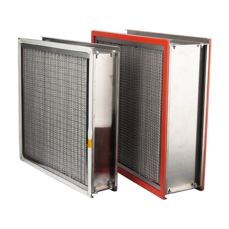 Hot Sell Galvanized Frame H14 air Filter Hepa for Mycology Mushroom Hospital Laboratory HEPA air Filter
