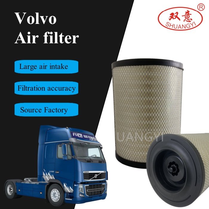 Factory Hepa Filter for Tractor Air Filter Element Construction Machinery Parts Heavy Truck air Filter Engine 21693755 21337557