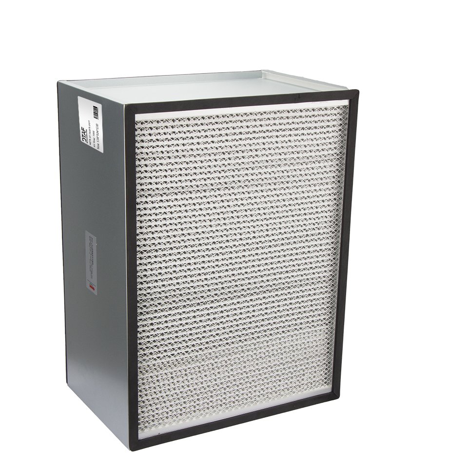 24" X24" HEPA Filter H13 H14 Aluminium Separator HVAC Hospital Cleanroom AHU Air Conditioning Industry Air Filter