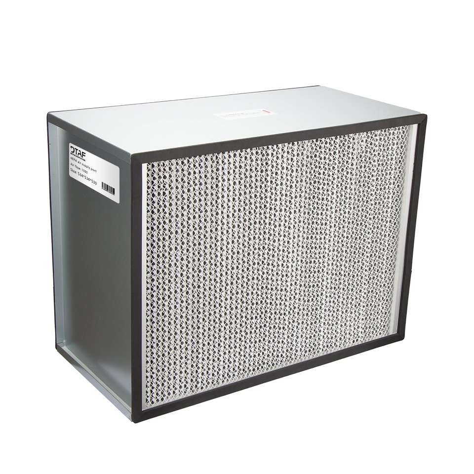 24" X24" HEPA Filter H13 H14 Aluminium Separator HVAC Hospital Cleanroom AHU Air Conditioning Industry Air Filter