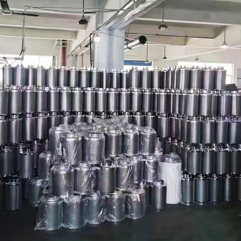 Hydroponics Carbon Air Filter Grow Room System Activated Carbon Air Filter for Greenhouse