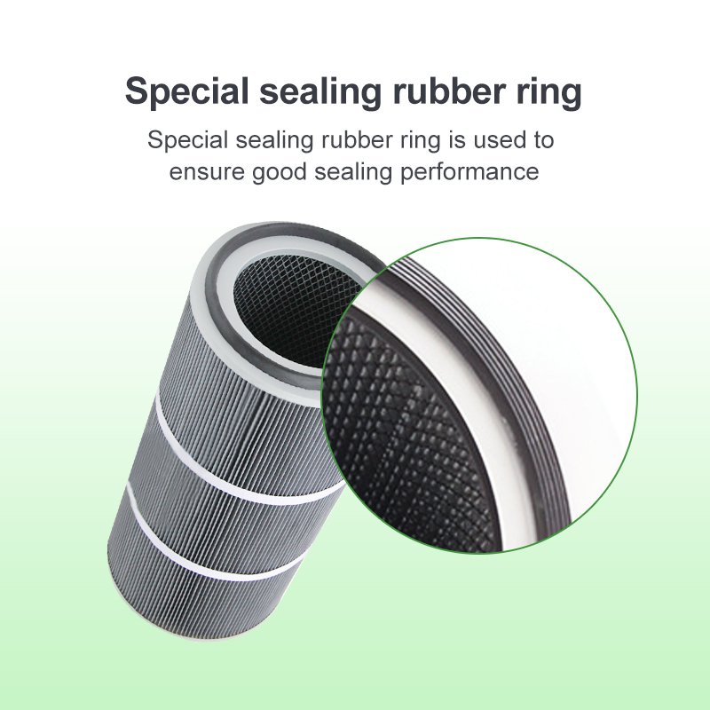 Industrial air Filter Dust Cartridge Collector Filter Aluminum Film Polyester Fiber Filter