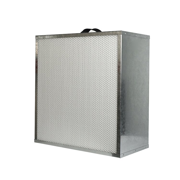 Industrial H13 H14 Activated Carbon Hepa Composed Air Filter Panel Pleated Filter