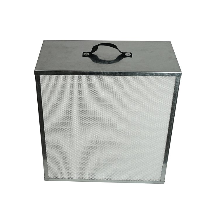 Industrial H13 H14 Activated Carbon Hepa Composed Air Filter Panel Pleated Filter