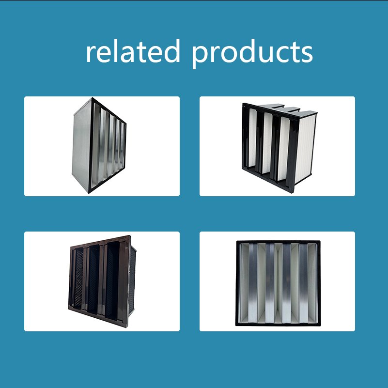 Hepa Filter HVAC Air Industry H13 Media Dust Removal Hepa Filter 24*24*2 OEM Activated Carbon Companies Manufacture H14 Filters